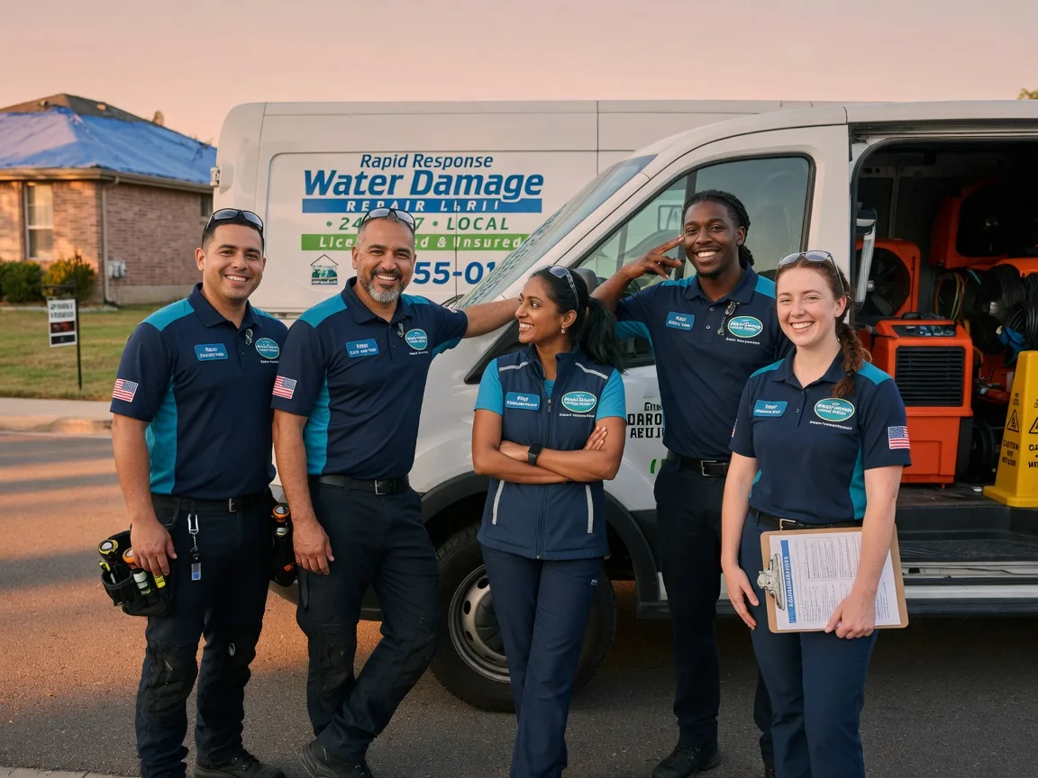 Water Damage Restoration company in Telephone, TX